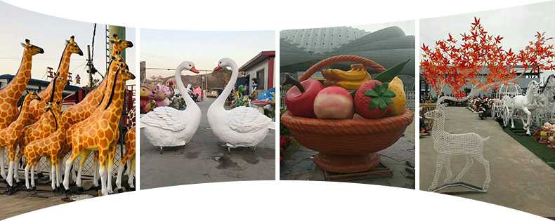 仿真景觀擺件，卡通景觀雕塑