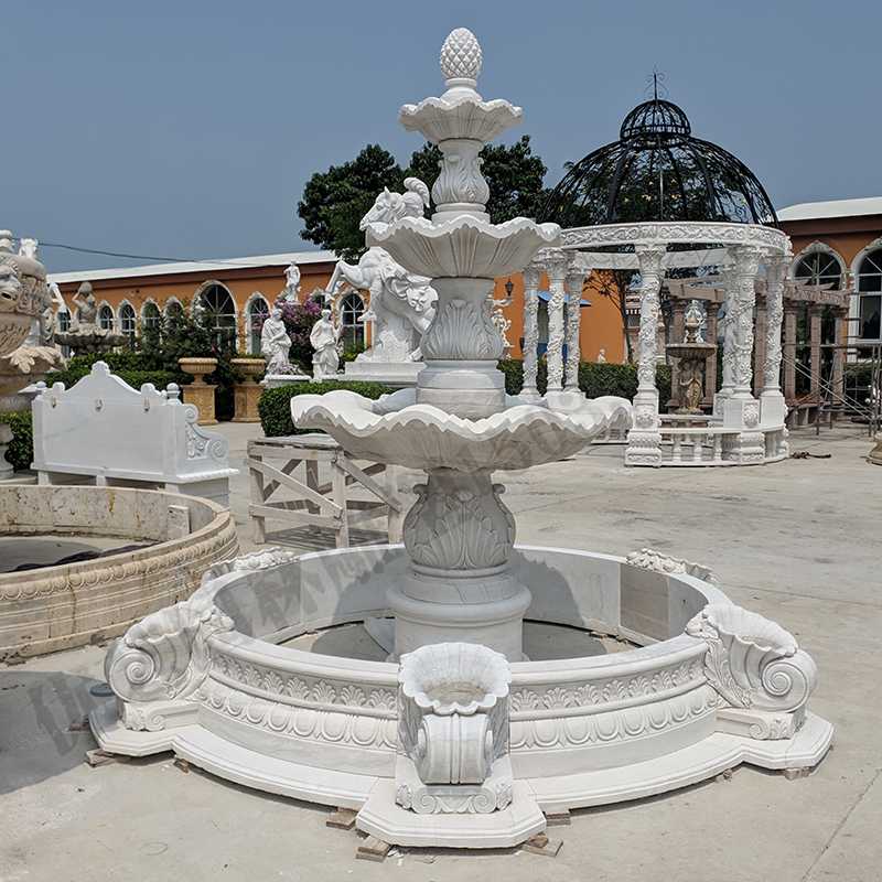 海螺大理石噴泉，海螺噴泉，大理石噴泉，石雕噴泉廠家