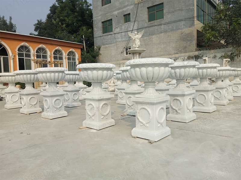 景觀雕塑花盆，定制景觀花盆廠家