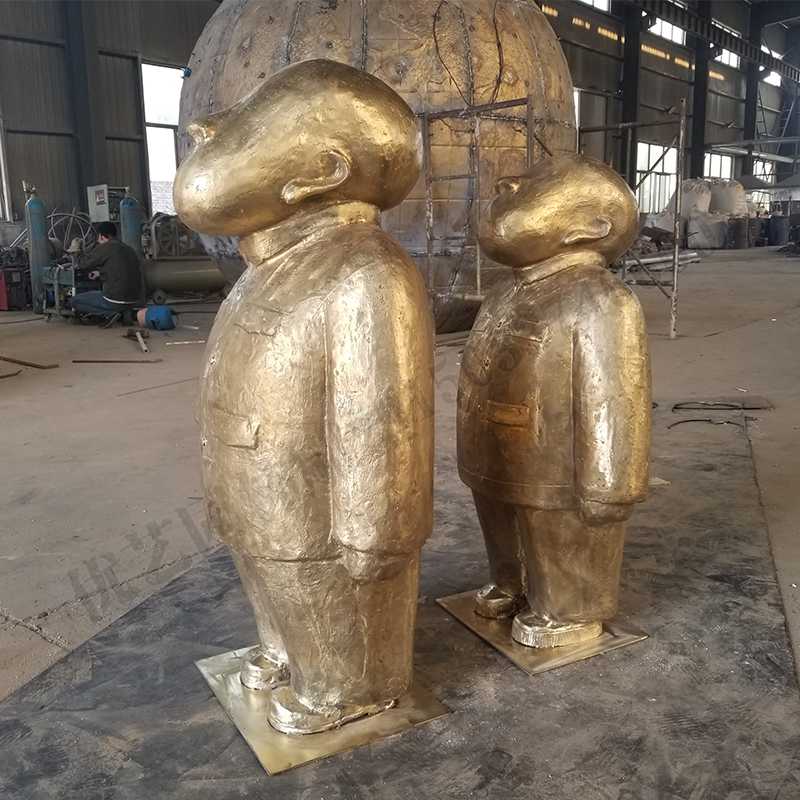 銅兒童雕塑，銅小孩雕塑